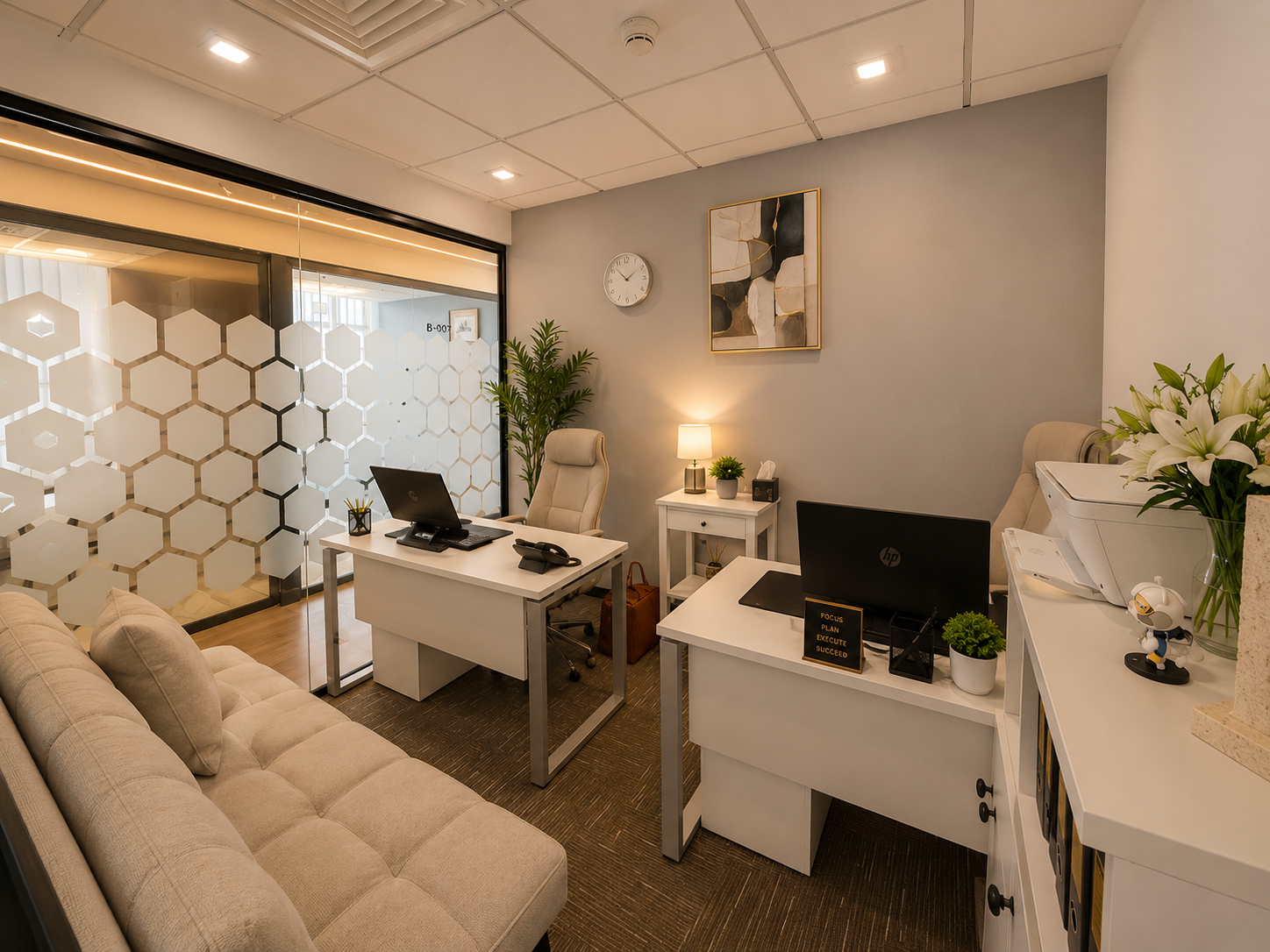 Dedicated office space at Tejwaans Business Centre, Doha