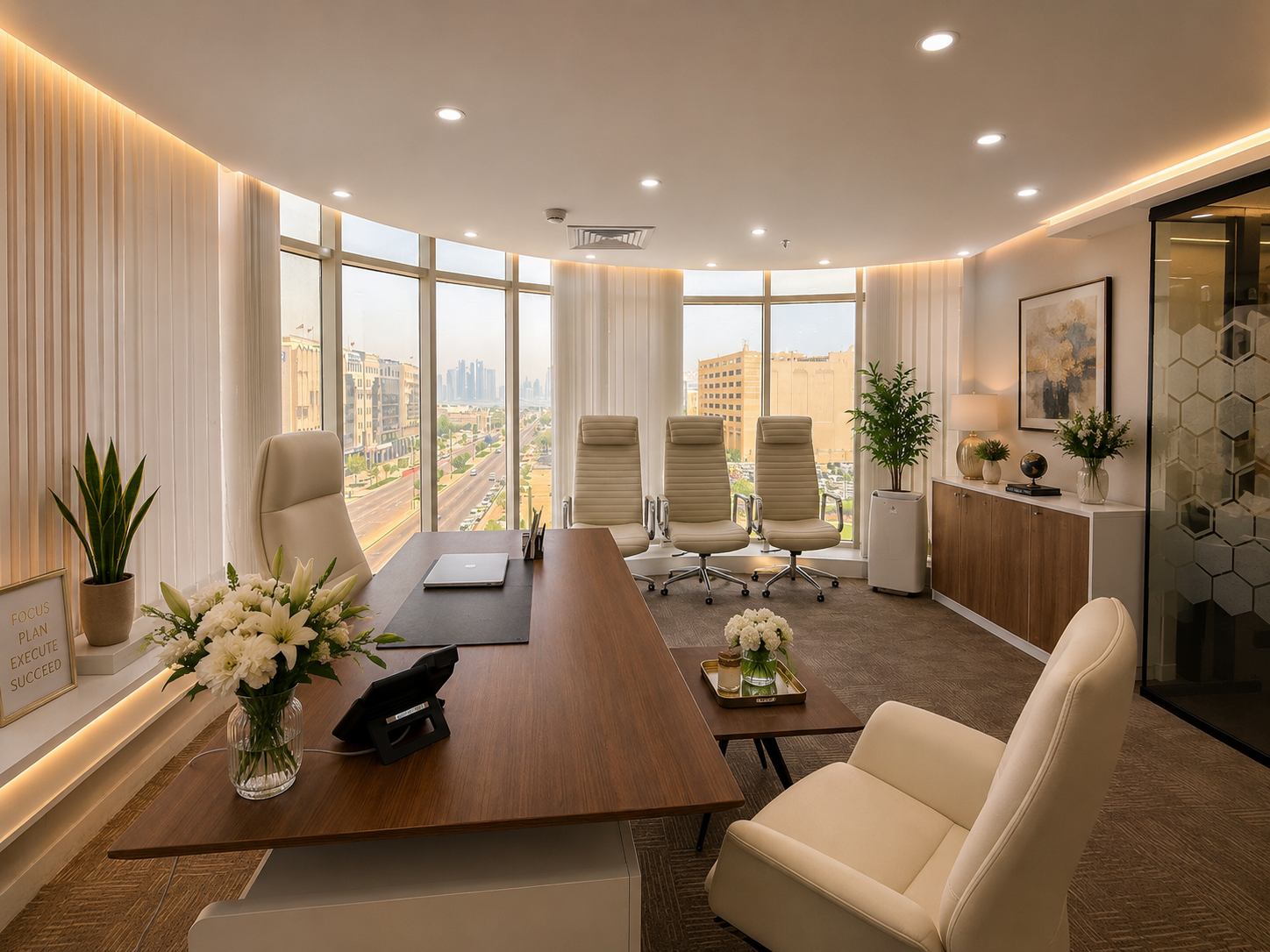 Premium office space at Tejwaans Business Centre, Doha